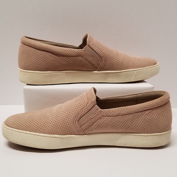 Naturalizer Perforated Slip On Sneaker - Mauve Leather - Picture 8 of 15